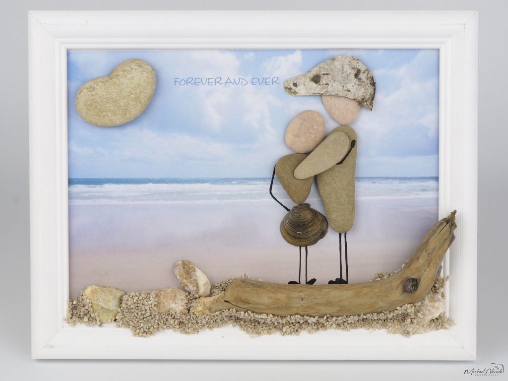 Bild Foto Urlaub Strand Liebe Hochzeit Geburt Geburtstag Muttertag Vatertag Ehe Heiratsgeschenk Liebespaar Paar Liebe Love Beziehung Wanddekoration Wanddeko Deko Wandbild Bilderrahmen Rahmen Foto Botschaft