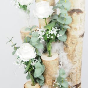 Bodendekoration hoch aus Holz modern ideal auch für Ihren Hochzeitstag